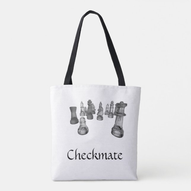 Tote with checkmate (Back)