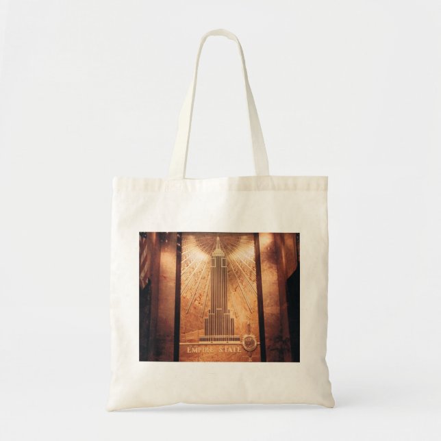 Tote with Empire State Building Design (Front)