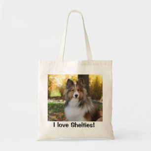 Tote with Sheltie Photo Bag