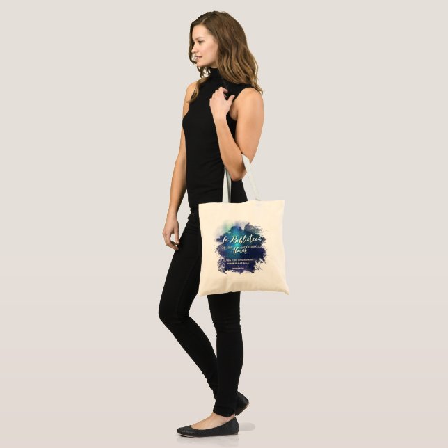 Totebag for Book Lovers Tote Bag (Front (Model))