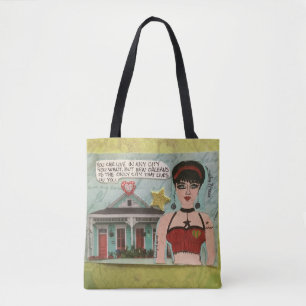 Totebag- you can live in any city you want tote bag