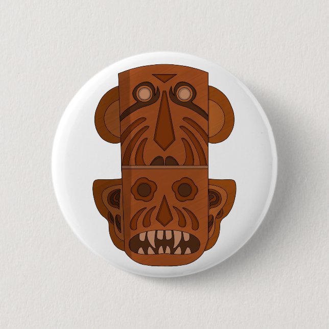 Totem 2 Inch Round Button (Front)