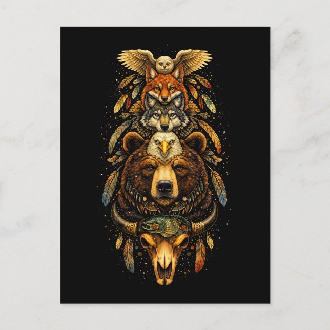 Totem Ascendant Postcard (Front)