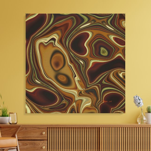 Totem Canvas Print (Insitu(LivingRoom))