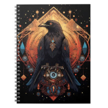 Totem Corbeau, Carnet Crow Spirit