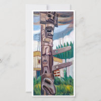 Totem haïda | Emily Carr | Carte de vœux