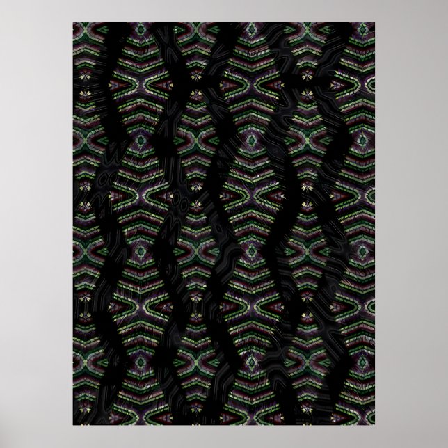 Totem - Ken Gauge Abstract Art Poster (Front)