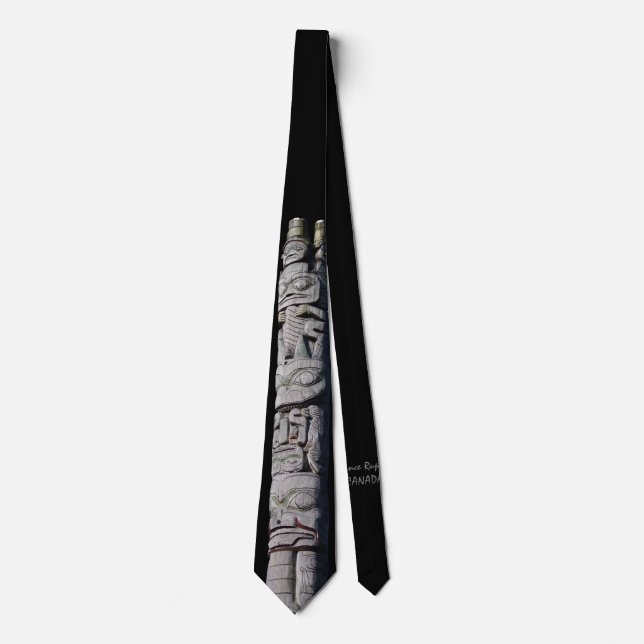 Totem Pole Cravate Premières nations Totem Cravate (Devant)