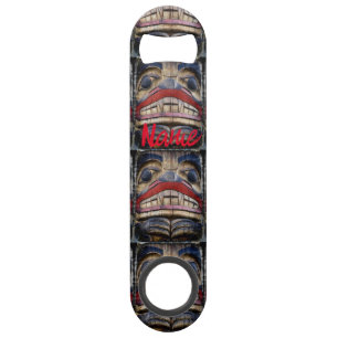 Totem Pole Face Thunder_Cove Bar Key