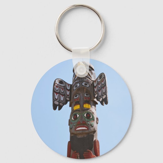 Totem Pole Keychain (Front)