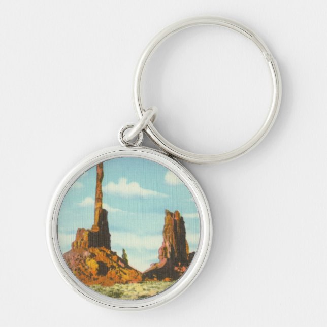 Totem Pole Keychain (Front)