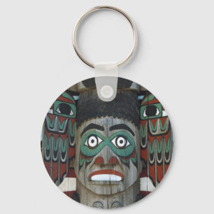 Totem Pole Keychain