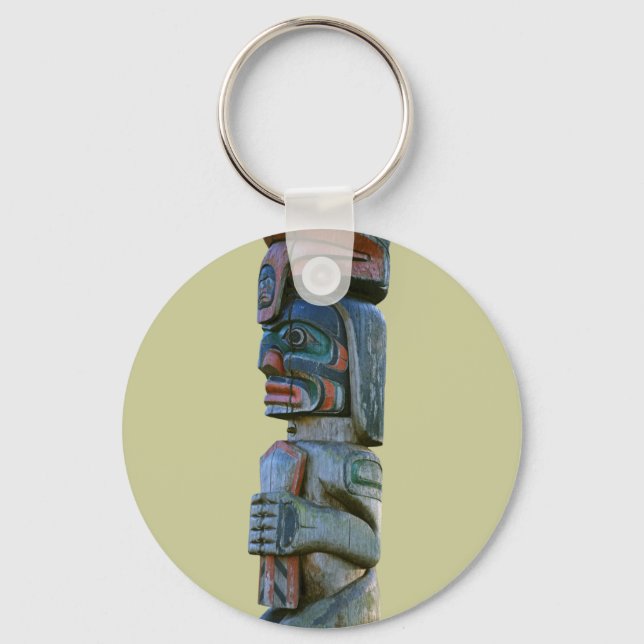 Totem Pole Keychain (Front)