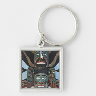 Totem Pole Keychain