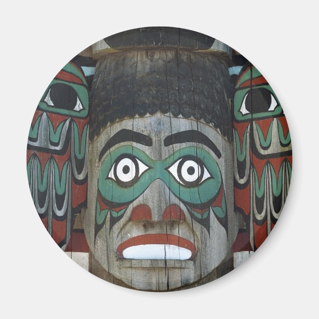 Totem Pole Magnet (Front)