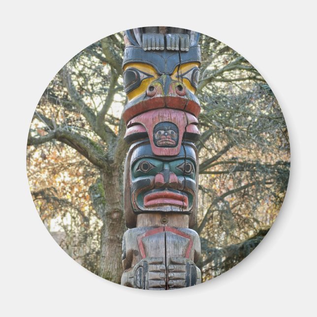 Totem Pole Magnet (Front)