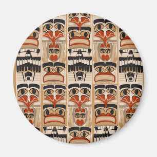Totem Pole Magnet
