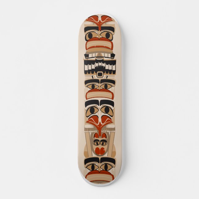 Totem Pole Skate Skateboard (Front)