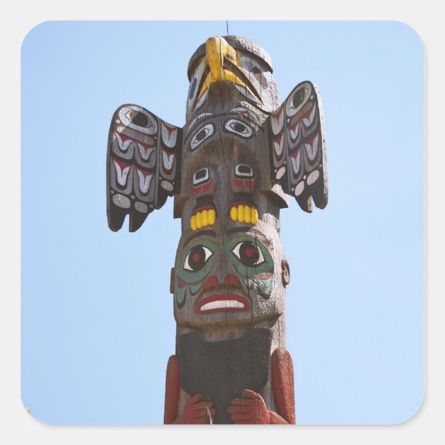 Totem Pole Sticker (Front)