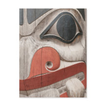 Totem poles at Haida Heritage Centre Museum