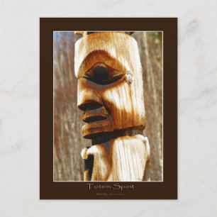 TOTEM SPIRIT Art Collection Postcard