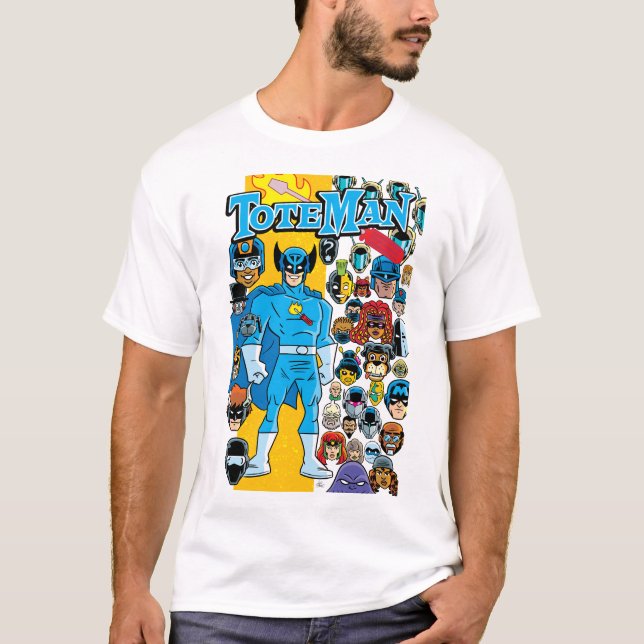 ToteMan Cast T-Shirt (Front)