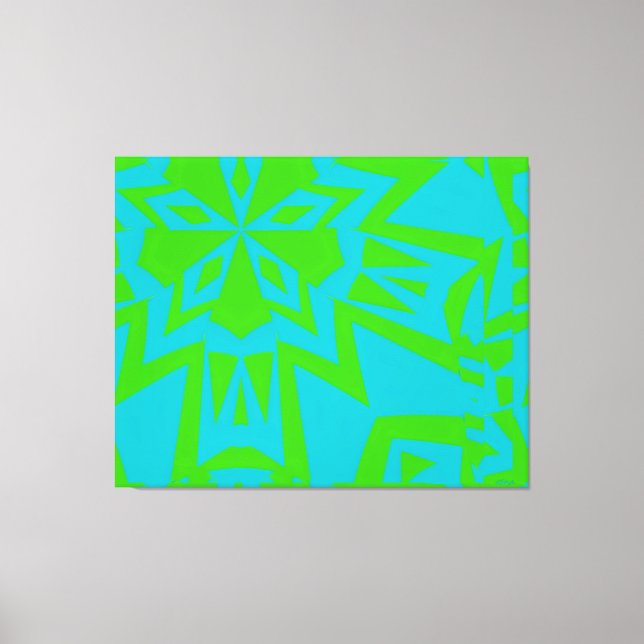 Totemly Abstract Canvas Print (Front)