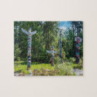 Totems in Stanley Park, Vancouver Canada