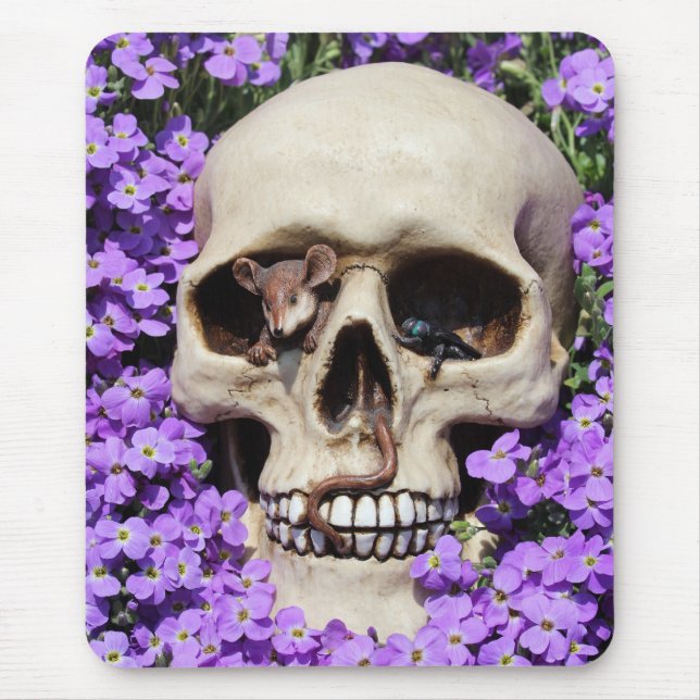 Totenkopf - Gothic Mauspad Mouse Pad (Front)