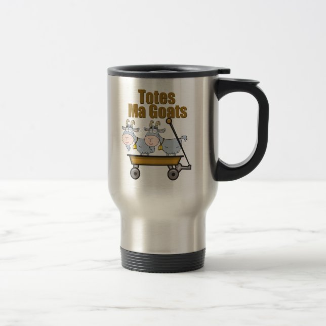 Totes Ma Goats Travel Mug (Right)