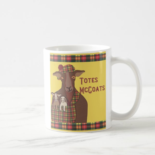 Totes McGoats mug (Right)