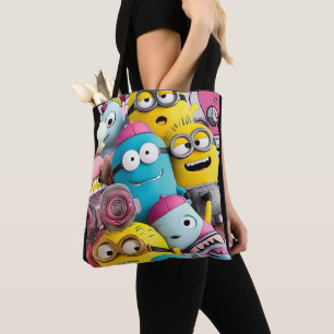 Totes sacs visages heureux