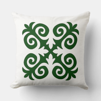 Totrkulak ornament pattern throw pillow
