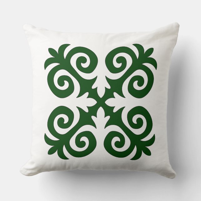 Totrkulak ornament pattern throw pillow (Front)