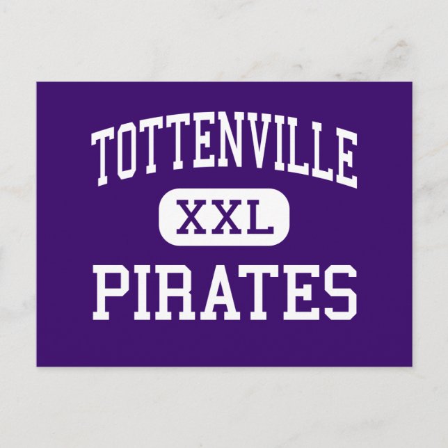 Tottenville - Pirates - High - Staten Island Postcard (Front)
