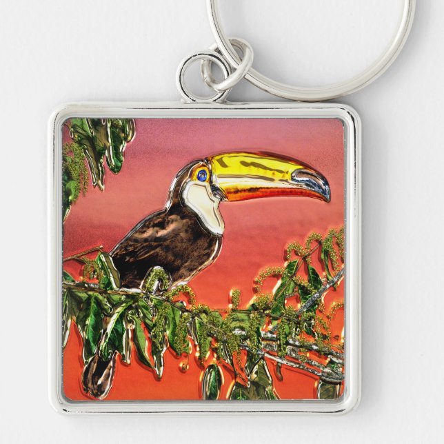 Toucan 2 Keychain (Front)
