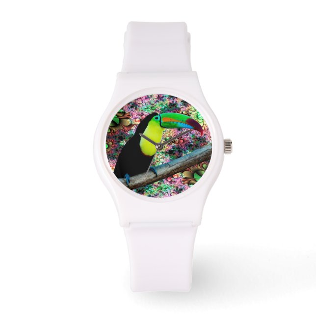 Toucan 4 Watch & Numeral Options (Front)