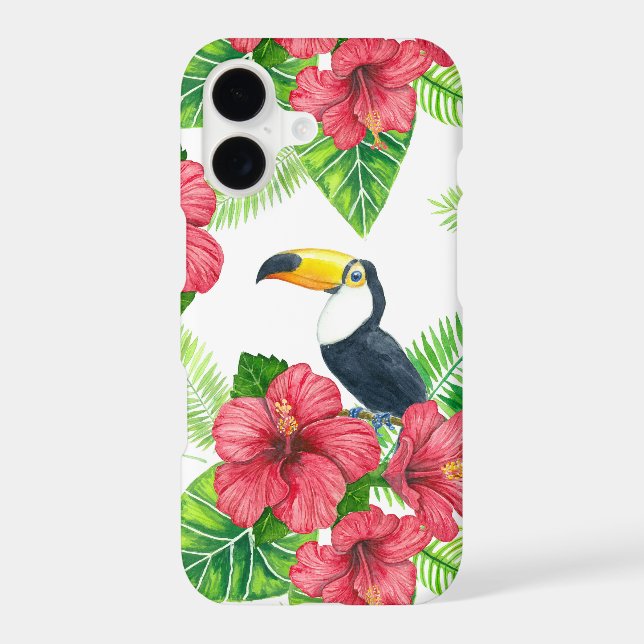 Toucan and tropical bouquet (Back)