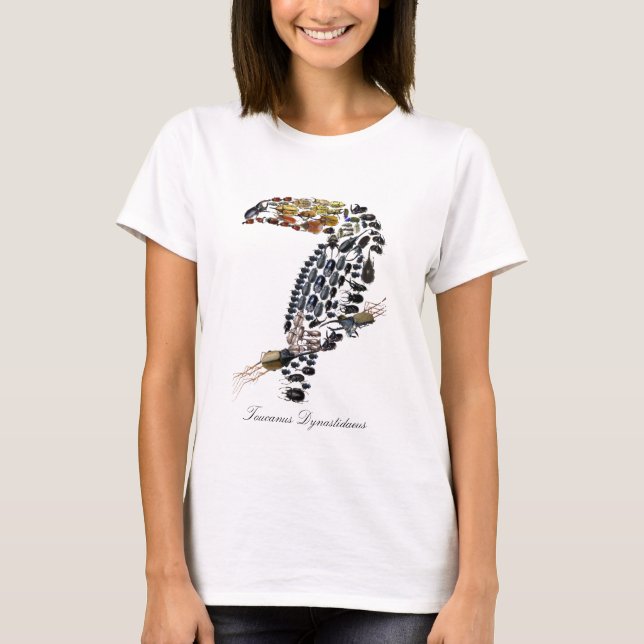 Toucan Beetle, Toucanus Dynastidaeus T-Shirt (Front)