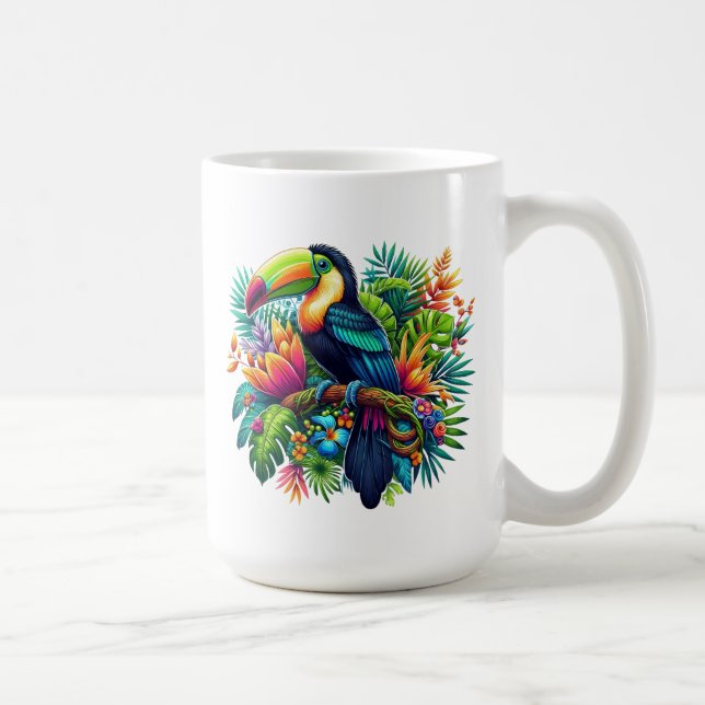 Toucan Bird Coffee Mug (Right)