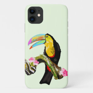 Toucan Bird coque iphone - Couleurs personnalisées