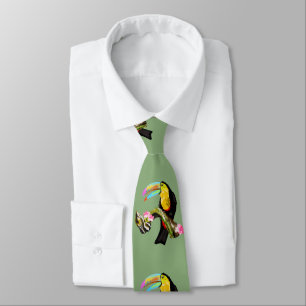 Toucan Bird Cravate - Vos couleurs