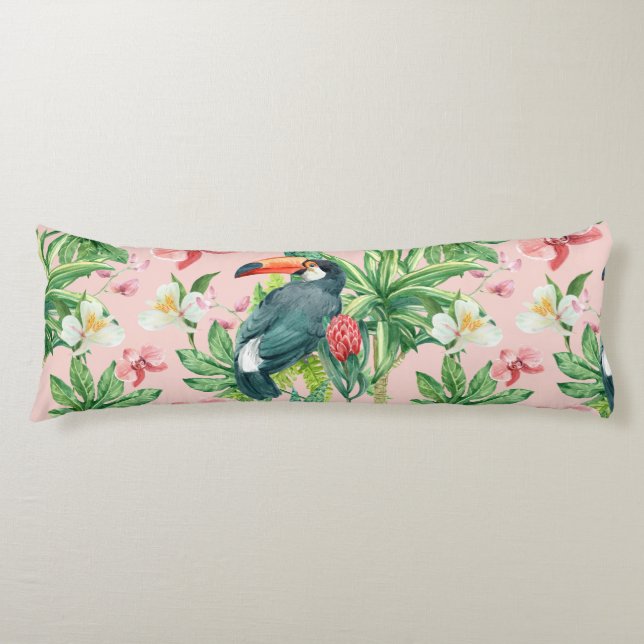 Toucan Body Pillow (Front)