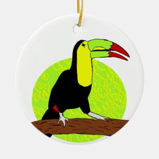 Toucan Ceramic Ornament