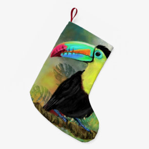 Toucan Christmas Stocking Toco Bird