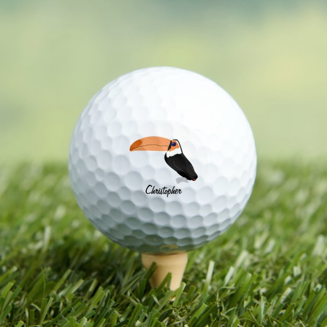 Toucan Design Golf Balls (Insitu Tee)