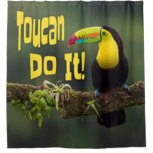Toucan Do It! Colourful Bird Motivational Funny Pu