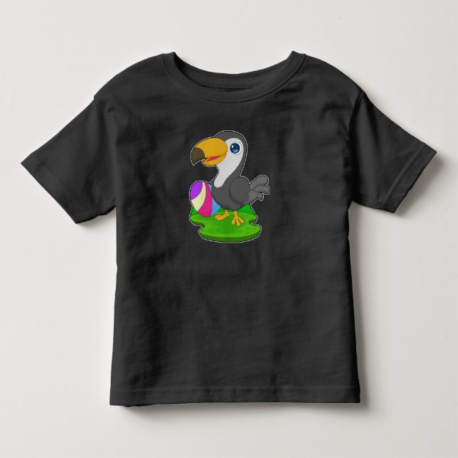 Toucan Easter Easter egg Toddler T-shirt (Front)