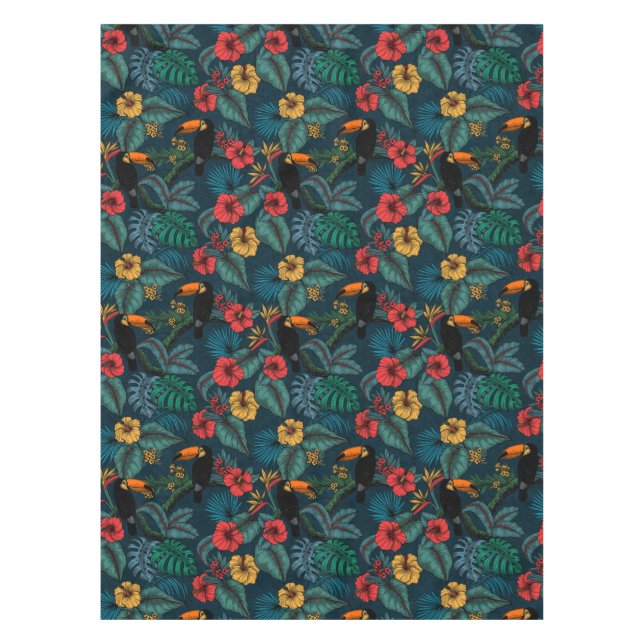 Toucan garden 2 tablecloth (Front)