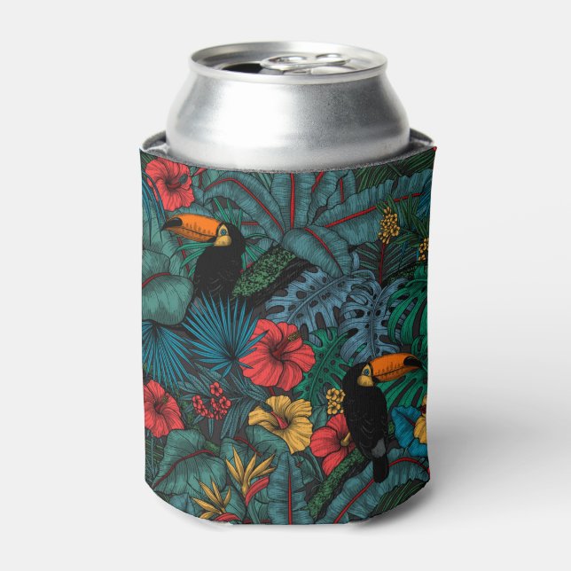 Toucan garden can cooler (Can Front)